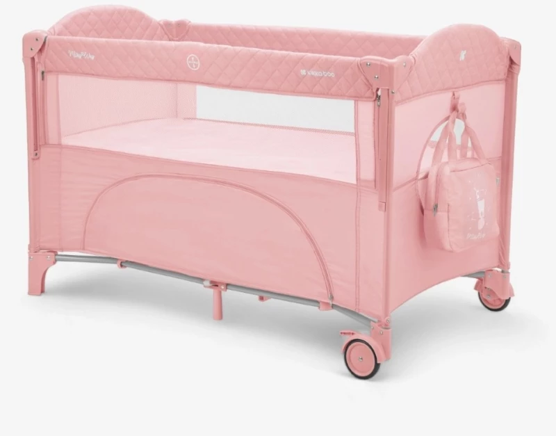 KIKKA BOO ΠΑΡΚΟΚΡΕΒΑΤΟ 2 ΕΠΙΠΕΔΩΝ MILKY WAY PINK 31003010113