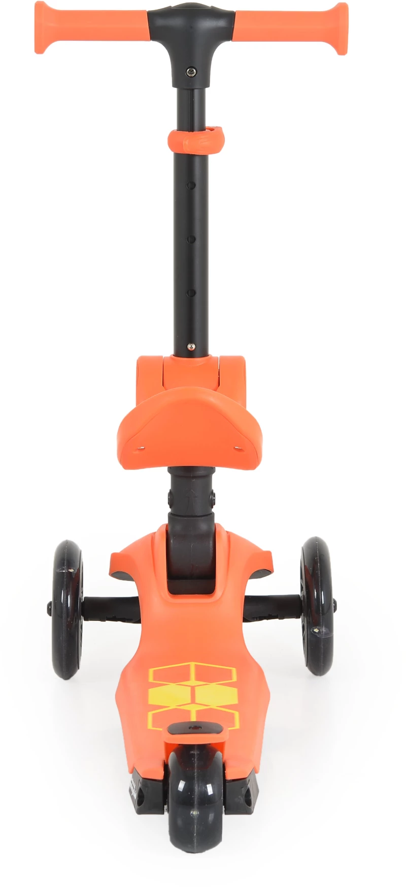 LAMBORGHINI ΠΑΙΔΙΚΟ ΠΑΤΙΝΙ ΜΕ ΚΑΘΙΣΜΑ 2 ΣΕ 1 ORANGE 3800146228583