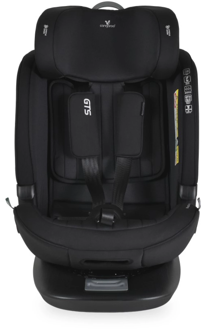 CANGAROO ΚΑΘΙΣΜΑ ΑΥΤΟΚΙΝΗΤΟΥ ISOFIX i-SIZE 40-150CM GTS BLACK INK 3801005153206