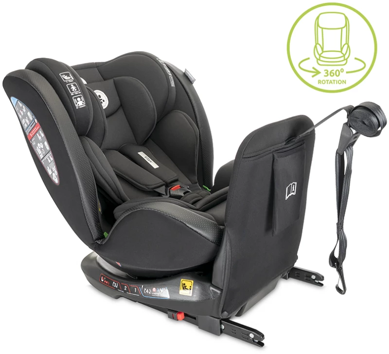 LORELLI ΚΑΘΙΣΜΑ ΑΥΤΟΚΙΝΗΤΟΥ ARES i-SIZE 40-150CM ISOFIX ANTI REB BLACK 10071792501