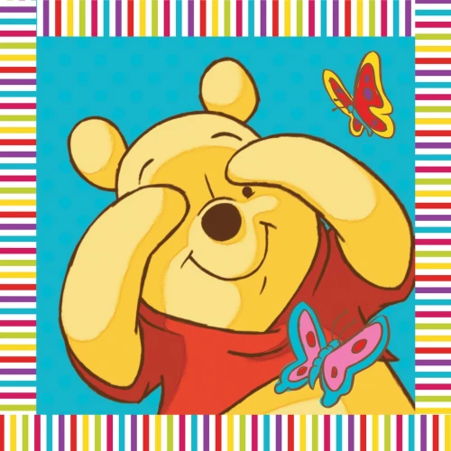 DISNEY DIMcol ΛΑΒΕΤΕΣ DISNEY ΠΑΙΔ Cotton 100% 30Χ30 WINNIE 01 Digital Print 2120512402000199