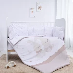 LORELLI ΣΕΤ ΠΡΟΙΚΑΣ ΜΩΡΟΥ ΚΟΥΝΙΑΣ 5 ΤΜΧ RANFORCE BUNNY BEIGE 20800086501