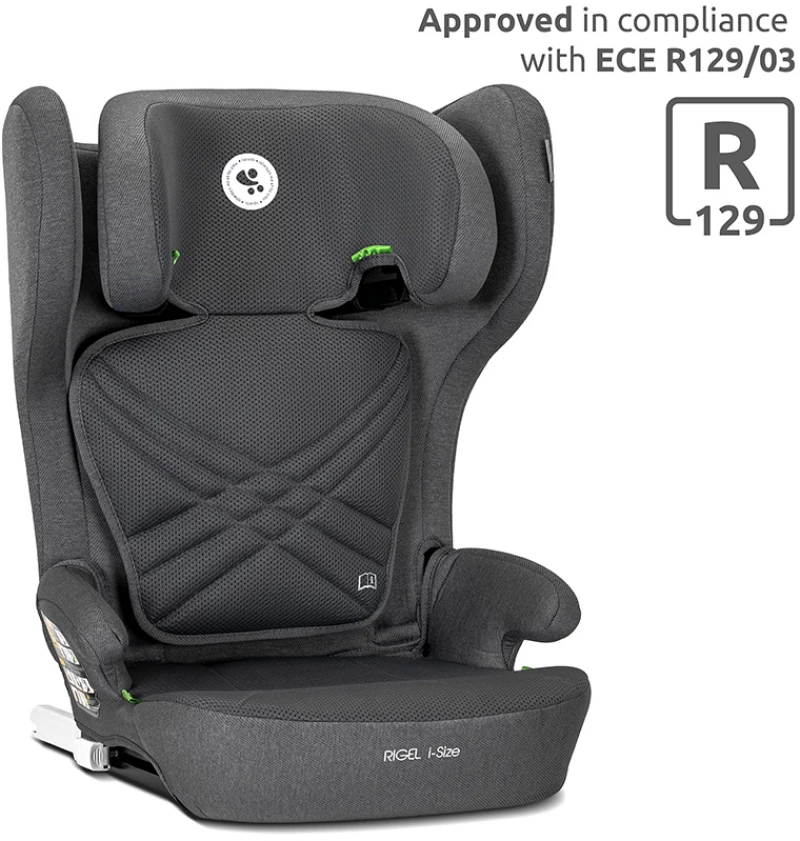 LORELLI ΑΝΑΔΙΠΛΟΥΜΕΝΟ ΚΑΘΙΣΜΑ ΑΥΤΟΚΙΝΗΤΟΥ ISOFIX i-SIZE 100-150CM RIGEL GREEN 10072112602