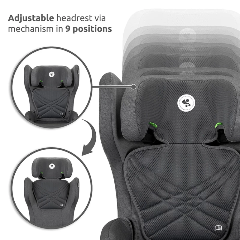 LORELLI ΑΝΑΔΙΠΛΟΥΜΕΝΟ ΚΑΘΙΣΜΑ ΑΥΤΟΚΙΝΗΤΟΥ ISOFIX i-SIZE 100-150CM RIGEL GREEN 10072112602