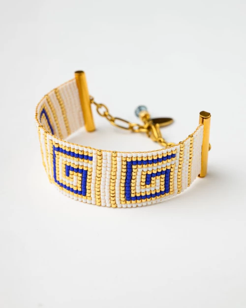 Miyuki Bracelet Golden Spiral
