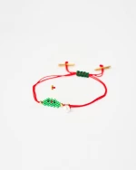 Christmas Tree Miyuki Bracelet
