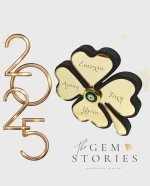 Home Charm - Trefoil Black/Gold