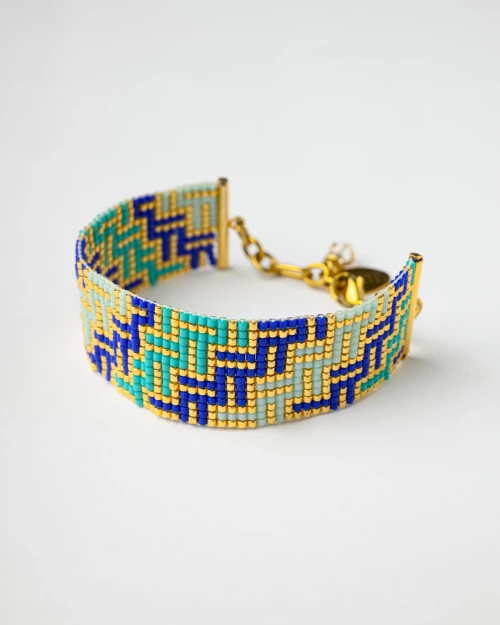 Miyuki Mystique Waves Bracelet
