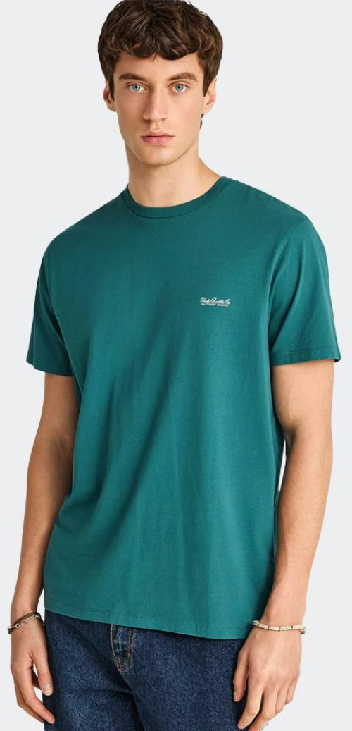 FUNKY BUDDHA Basic T-Shirts - FBM013-001-04-MEDITERRANEA