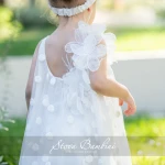 Βαπτιστικό σετ SS23G8 λευκό 2τμχ