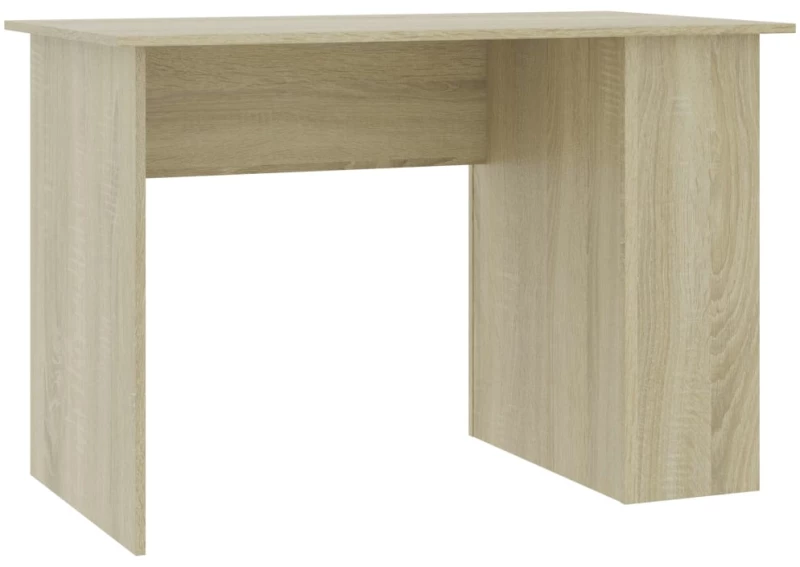 vidaXL Γραφείο Χρώμα Sonoma Δρυς 110 x 60 x 73 εκ. από Μοριοσανίδα