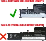 Μπαταρία Laptop - Battery για IBM-LENOVO IdeaPad 5 15ALC05 ( Κωδ.1-BAT0540 )