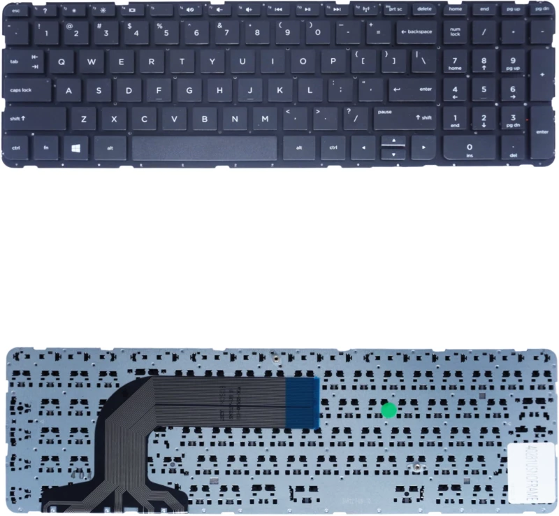 Πληκτρολόγιο Laptop HP Pavilion 17-E 17-E100 17-E150US 17-N US BLACK με οριζόντιο ENTER χωρίς frame ( Κωδ.40281USNOFRAME )