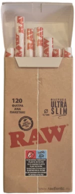RAW Φιλτράκια 120φ. - Ultra Slim