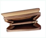 Πορτοφόλι γυναικείο Luxus Δερμάτινο 14x10x3cm camel 8341