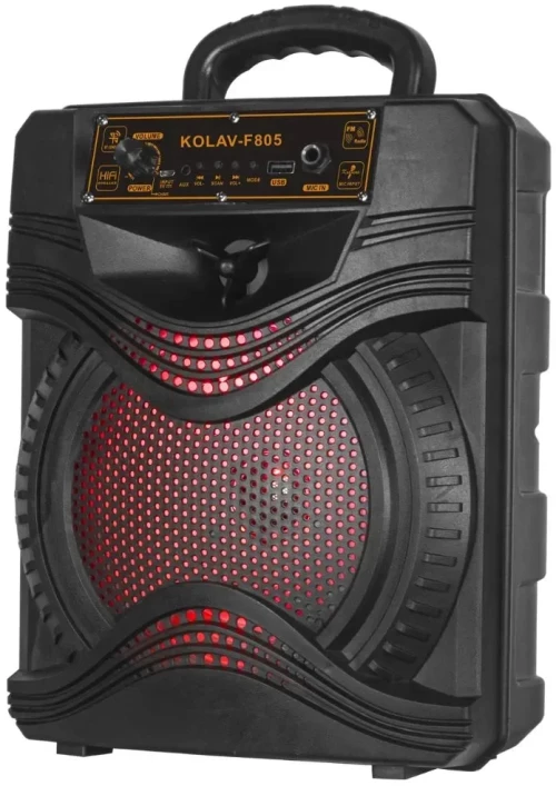 Ηχείο Karaoke Arrango 8 Bluetooth 50W με Μικρόφωνο, FM και USB AC79336