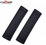 Μαξιλαράκια Ζώνης Αυτοκινήτου 2τμχ Μαύρα Carsun C163