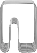 Σκαμπό Curva 32,4x32,4x43cm Silver Aytm