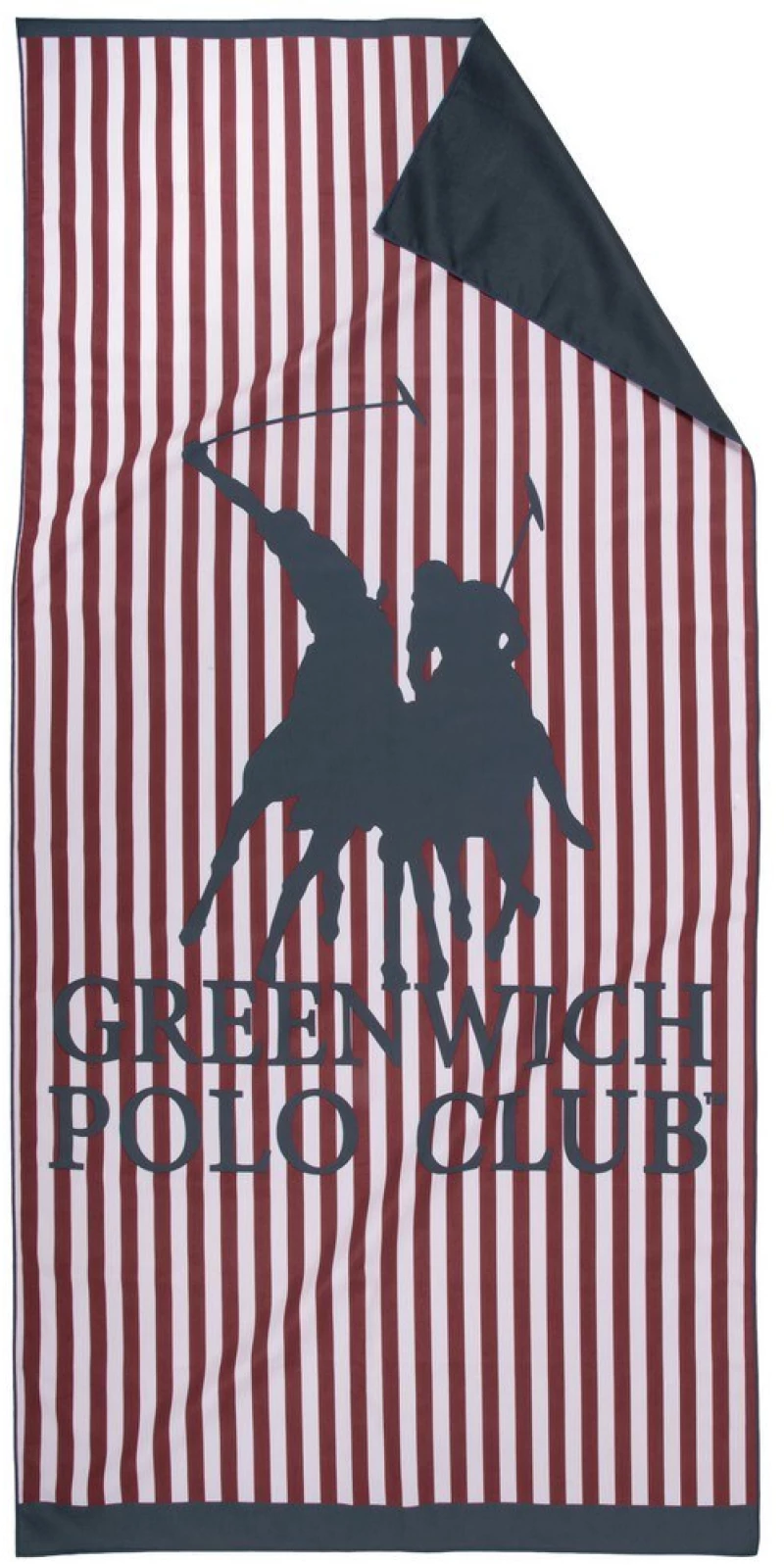 Πετσέτα Θαλάσσης 5207 Blue-Red Greenwich Polo Club Θαλάσσης 80x170cm Microfiber