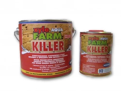XYLOFARM AQUA KILLER 750ml - Συντηρητικό για την πρόληψη και θεραπεία ξυλείας