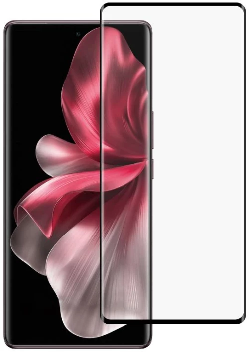 For vivo V30e / V40 Lite 3D Curved Edge Glue Full Screen Tempered Glass Film