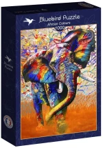 Bluebird Puzzle F-90002-African colors - Puzzle 1000 pieces