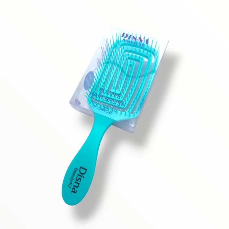 DISNA puzzle hair brush βούρτσα μαλλιών διάφορα χρώματα 1τμχ