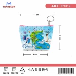 Πορτοφόλι Souvenir μπρελόκ mini - PVC - Greece - 11*7*4cm - 871819
