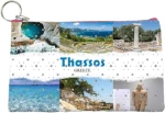 Πορτοφόλι Souvenir μπρελόκ - PVC - Thassos - 16*10cm - 871713