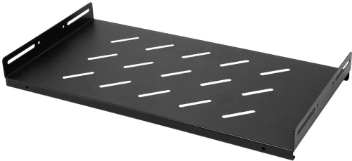 POWERTECH σταθερό ράφι για rack 19" NETW-0042, βάθος 250mm, μαύρο - 5210131153208