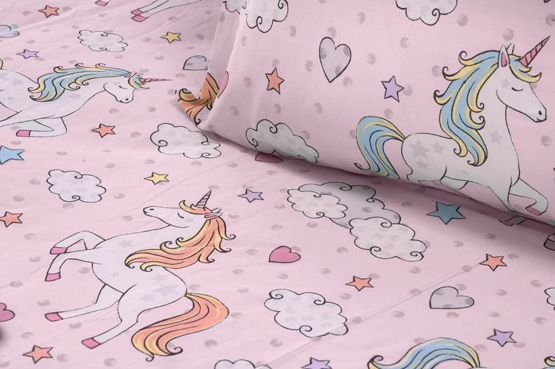 Beauty Home Σετ πάπλωμα μονό Candy Art 6328 160x230 Ροζ