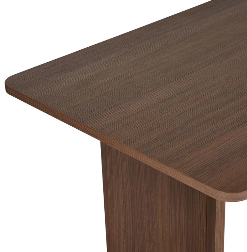 Τραπέζι Linza χρώμα καρυδί 180x90x75εκ.