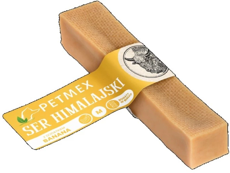 PETMEX Himalayan cheese with banana M - dog treat - 80g