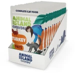 ANIMAL ISLAND Pate Turkey - wet cat food - 12x100g