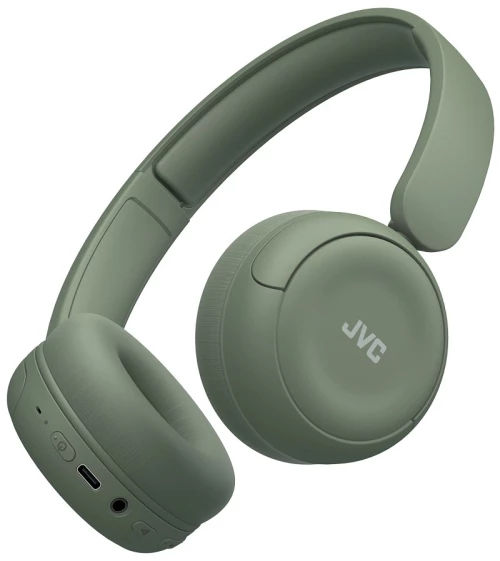 JVC HA-S59W Headset Wired & Wireless Head-band Music/Everyday USB Type-C Bluetooth Green
