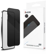Tempered Glass Full Face Privacy inos 0.33mm Apple iPhone 13/ 13 Pro/ 14/ 16e Μαύρο