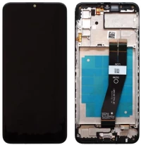 Οθόνη με Touch Screen & Μπροστινή Πρόσοψη Samsung A037G Galaxy A03s Μαύρο (Original)