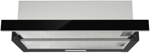 Crown CT6040BK Συρόμενος Απορροφητήρας 60cm 65W, 353 m³/h, LED, Μαύρο