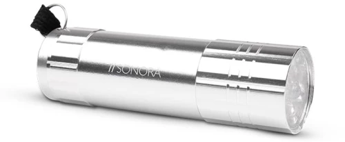 SONORA 230-0066 Φακός LED με Μέγιστη Φωτεινότητα 30lm Silver Ray 9 SILVER RAY