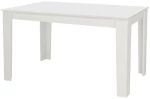 Σετ τραπεζαρία 5τμχ Darlen - Nova Megapap χρώμα λευκό 125x72x74εκ.