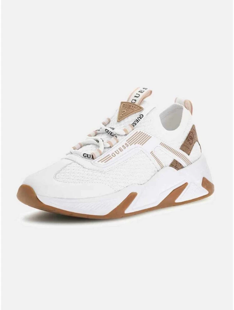 Guess FLPGENFAP12 Γυναικεία Sneakers Λευκά