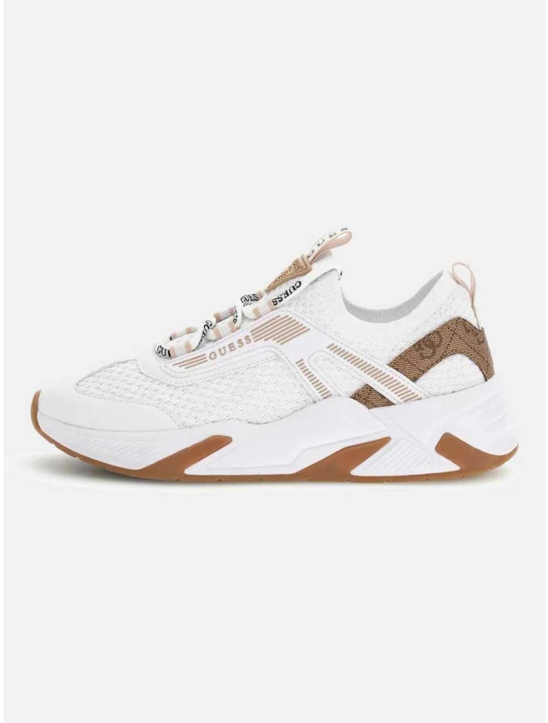 Guess FLPGENFAP12 Γυναικεία Sneakers Λευκά