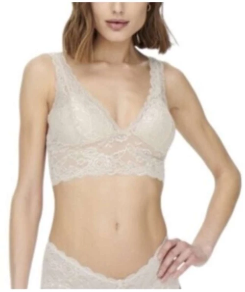 Only 15107599 Bralette Σουτιέν - Μπεζ