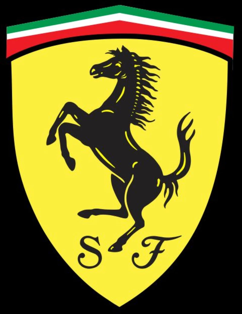 Leclerc x Ferrari Φούτερ με Κουκούλα - BLACK
