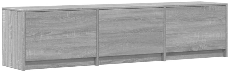 Ντουλάπι TV Γκρίζο Σονομα 165 x 34 x 40 εκ. Επεξεργασμένο ξύλο Νίκελ 8006562