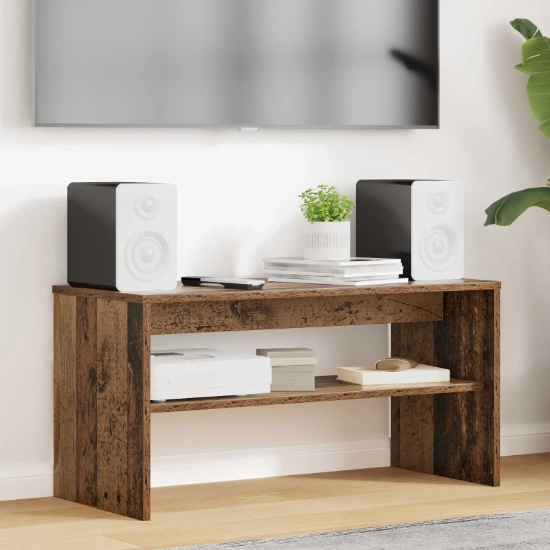 Ντουλάπι TV Παλιό ξύλο 80 x 35 x 40 εκ Επεξεργασμένο ξύλο Καφέ 8000306