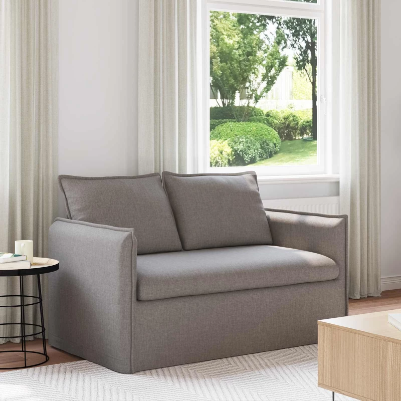 Καναπές 120cm Taupe Μέταλλο Taupe 42024515
