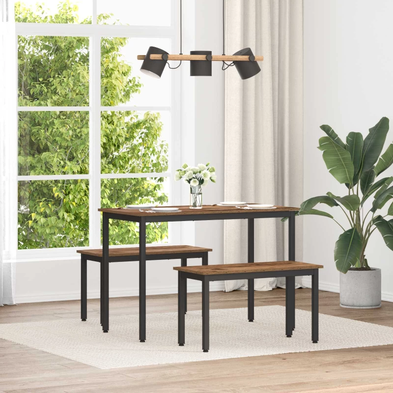 παγκάκι Παλιό ξύλο 80 x 35 x 45 cm Επεξεργασμένο ξύλο Καφέ 892594