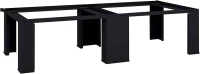 Βάση Πλυντηρίου Ρούχων 2 pcs Μαύρο 64 x 55 x 32.5 εκ Ατσάλι Μαύρο 42022034