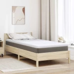 Στρώματα Λευκό 90 x 190 cm 100% ύφασμα πολυεστέρα με τζακάρ Λευκό 4106222